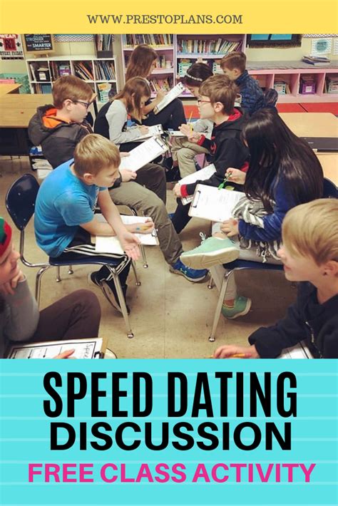 speed dating class activity